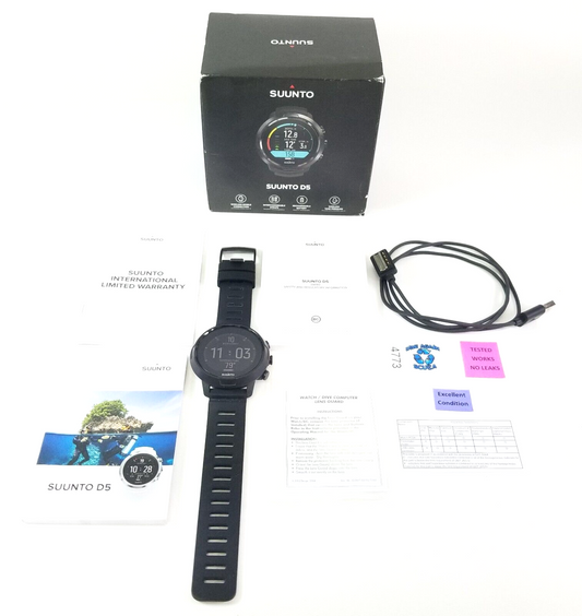 Suunto D5 OLED Bluetooth Wrist Watch Scuba Dive Computer Wireless Digital Compas