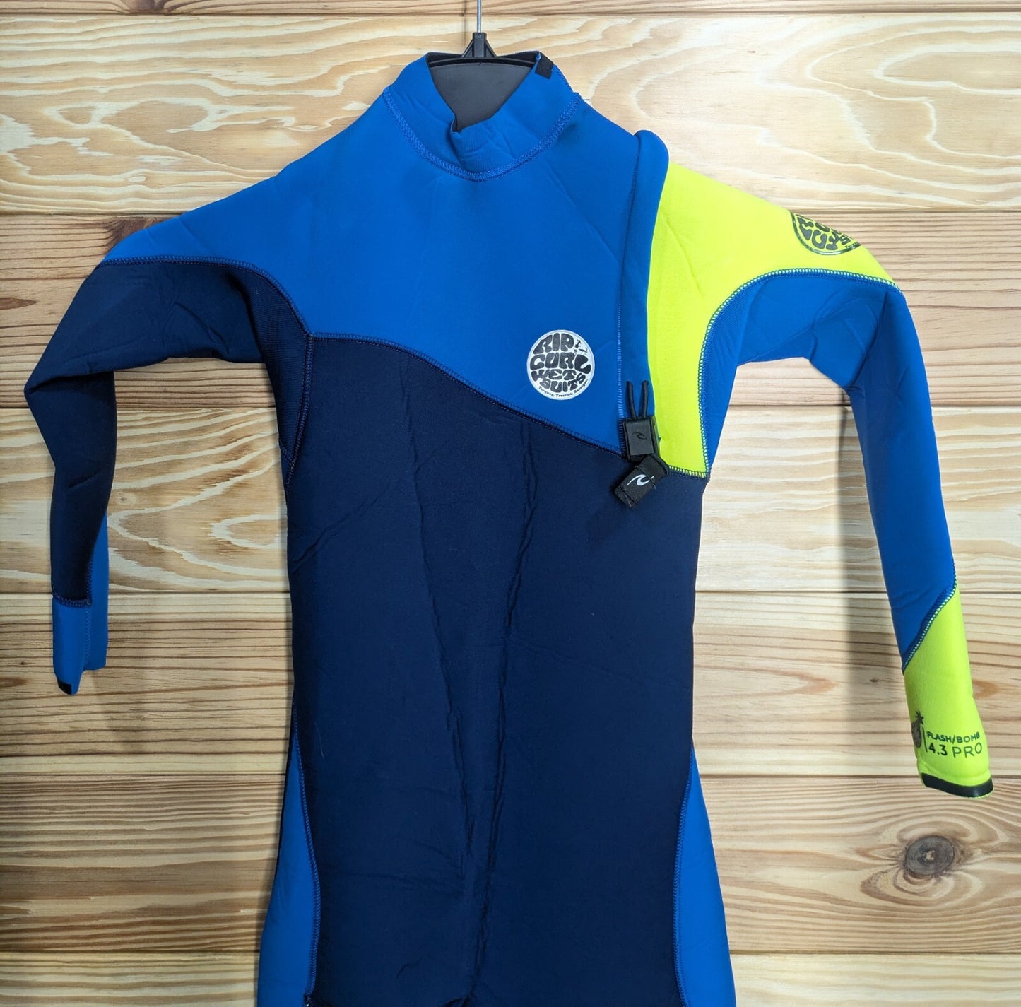 Rip Curl FlashBomb Pro Kids Youth 4mm 3mm Full Wetsuit Scuba Dive Surf Size 102