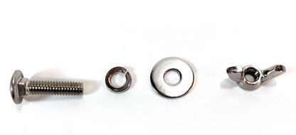 Aluminum Single Tank Adapter Scuba Tech Dive Backplate + Stainless Hardware 29477