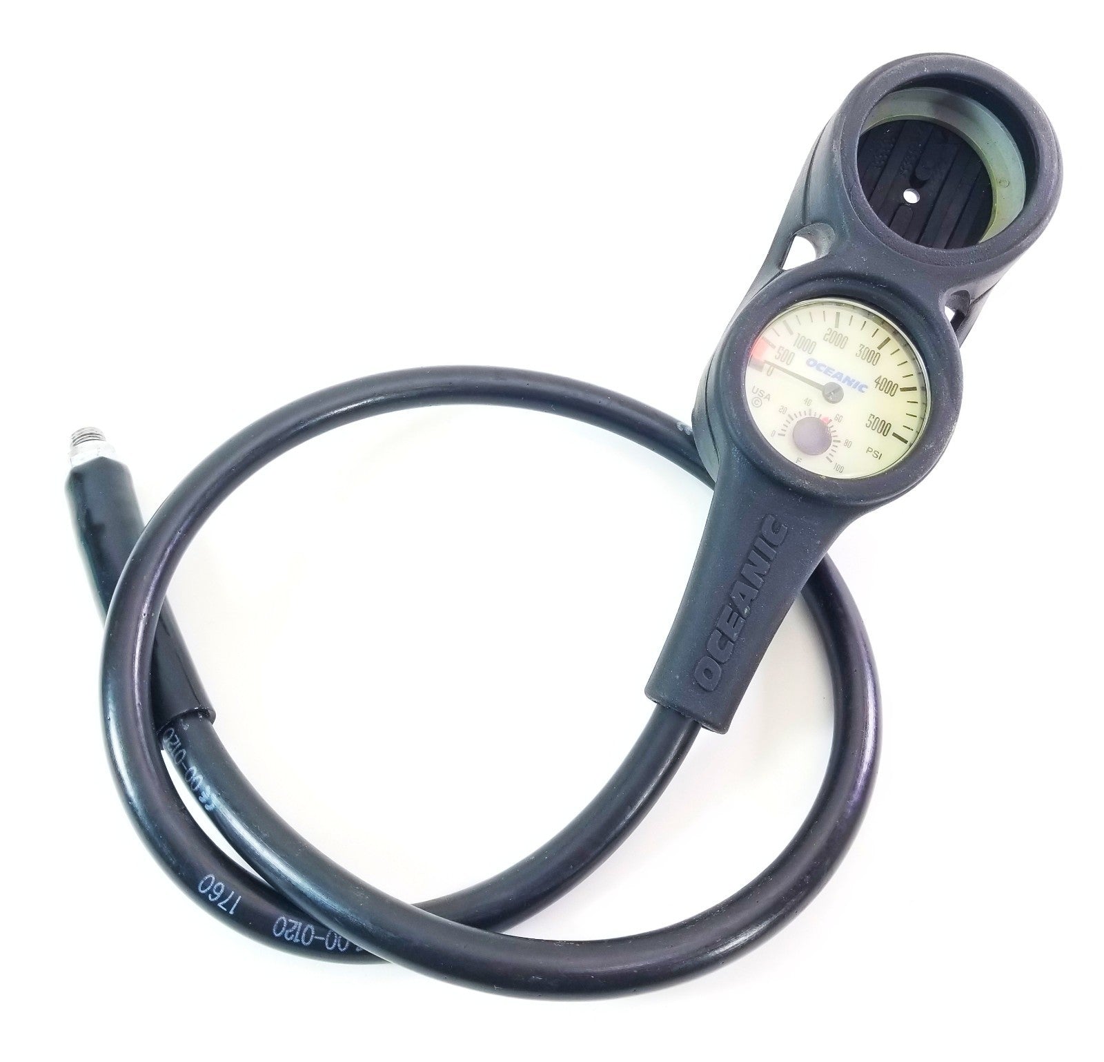 Oceanic Veo Computer Scuba Dive 2 or 3 Gauge Console 5000 PSI Pressure, SPG2