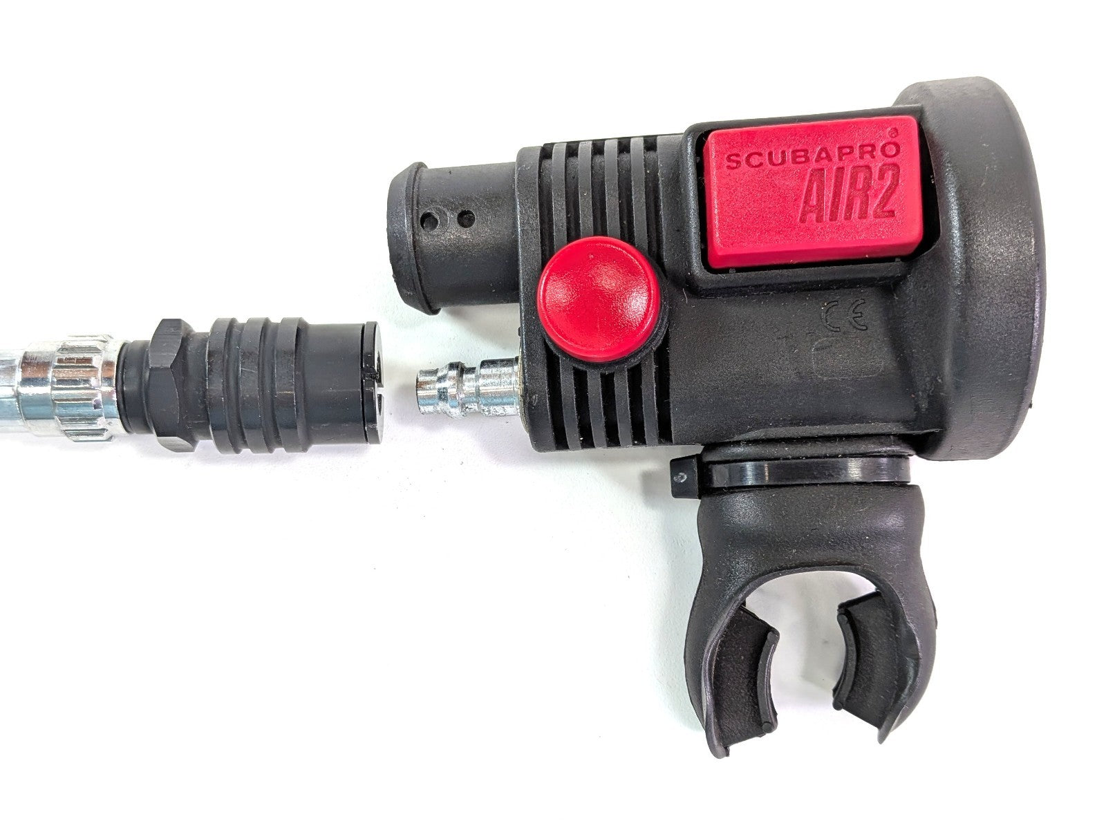 Scubapro Air 2 BCD Octo Inflator Quick Disconnect QD Regulator Hose Adapter7