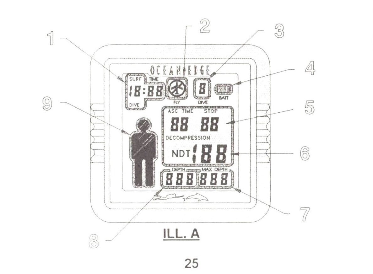 Ocean Edge MC36 Scuba Dive Computer Printed Owner's Manual2