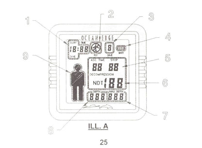 Ocean Edge MC36 Scuba Dive Computer Printed Owner's Manual2