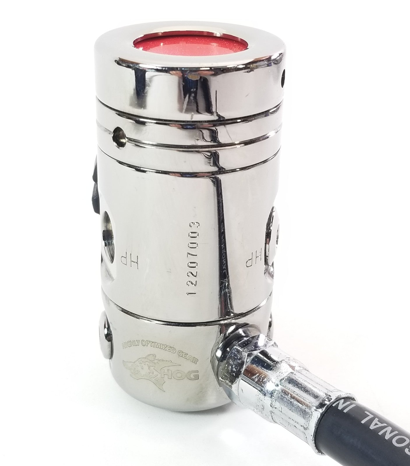 HOG D1, DIN Classic Scuba Regulator Set 1st Stage & Primary 2nd Stage Adjustable16