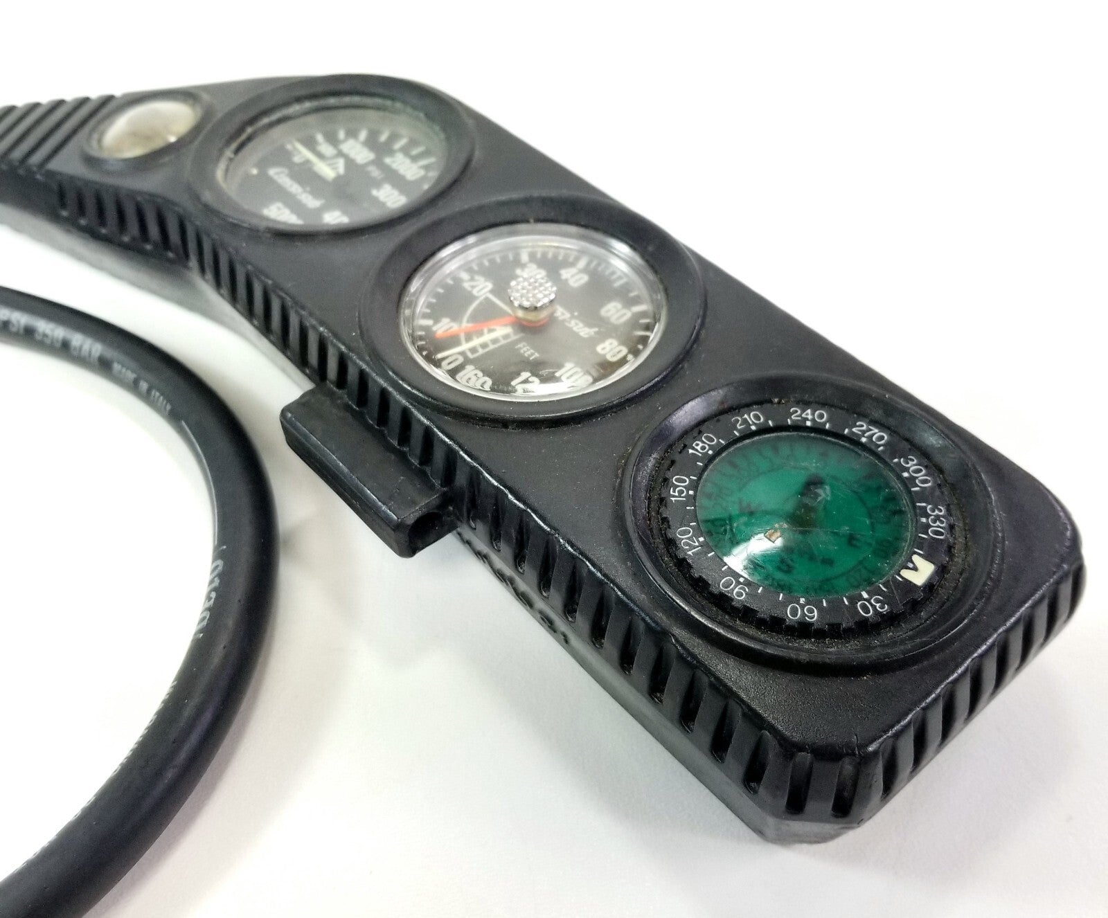 Cressi Scuba Dive 3 Gauge Complete Console Pressure SPG, Depth, Compass6
