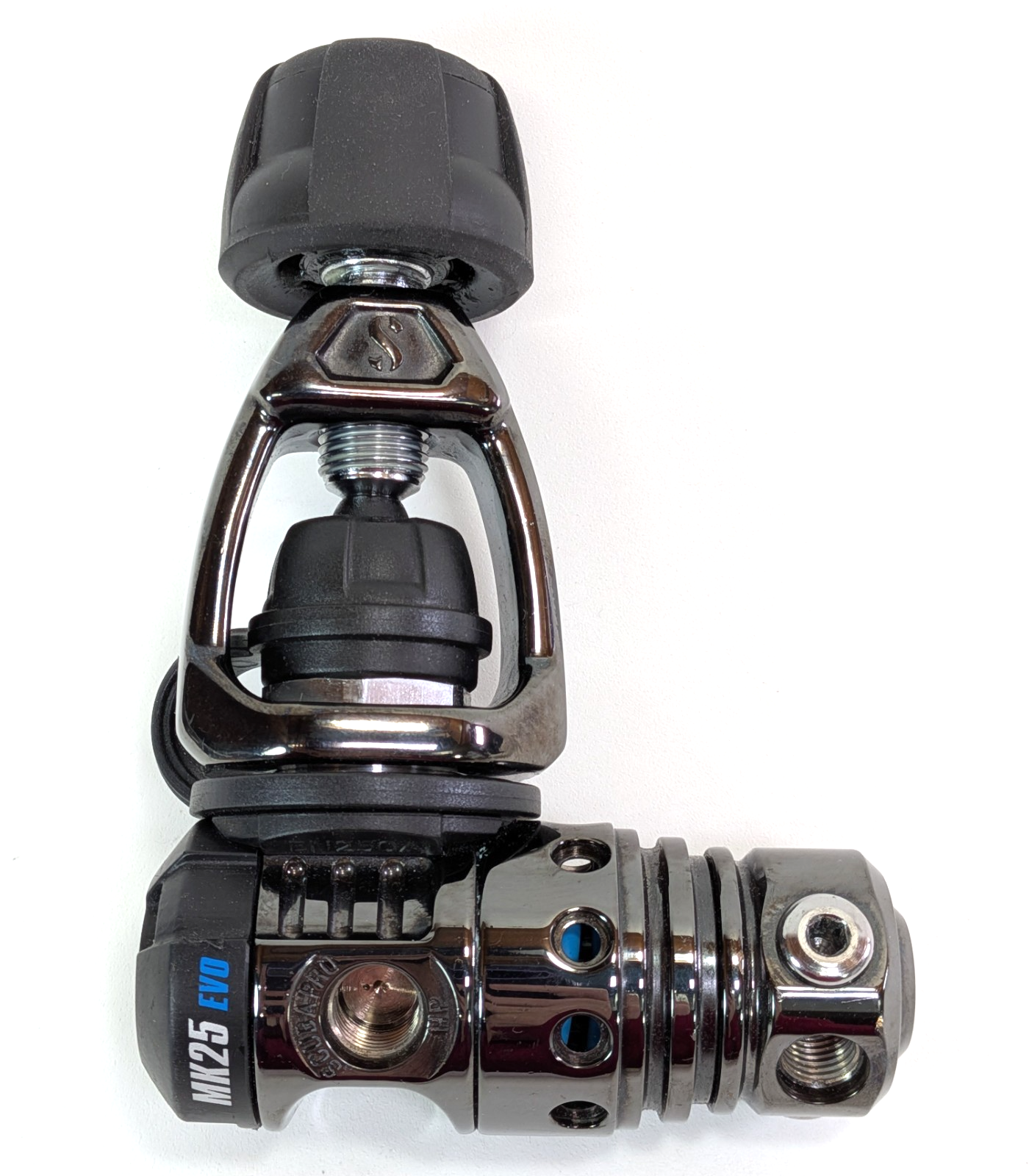 Scubapro MK25 EVO Carbon Black Yoke 1st First Stage Scuba Dive Regulator NICE++1