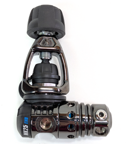 Scubapro MK25 EVO Carbon Black Yoke 1st First Stage Scuba Dive Regulator NICE++1