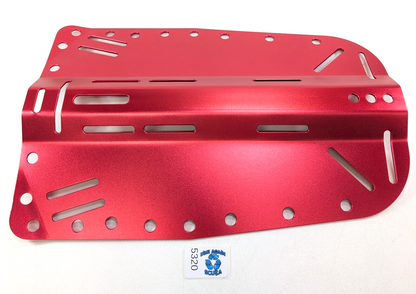 Aluminum Backplate Tech Scuba Dive Side Mount Doubles, Single Tank Adapter BCD0