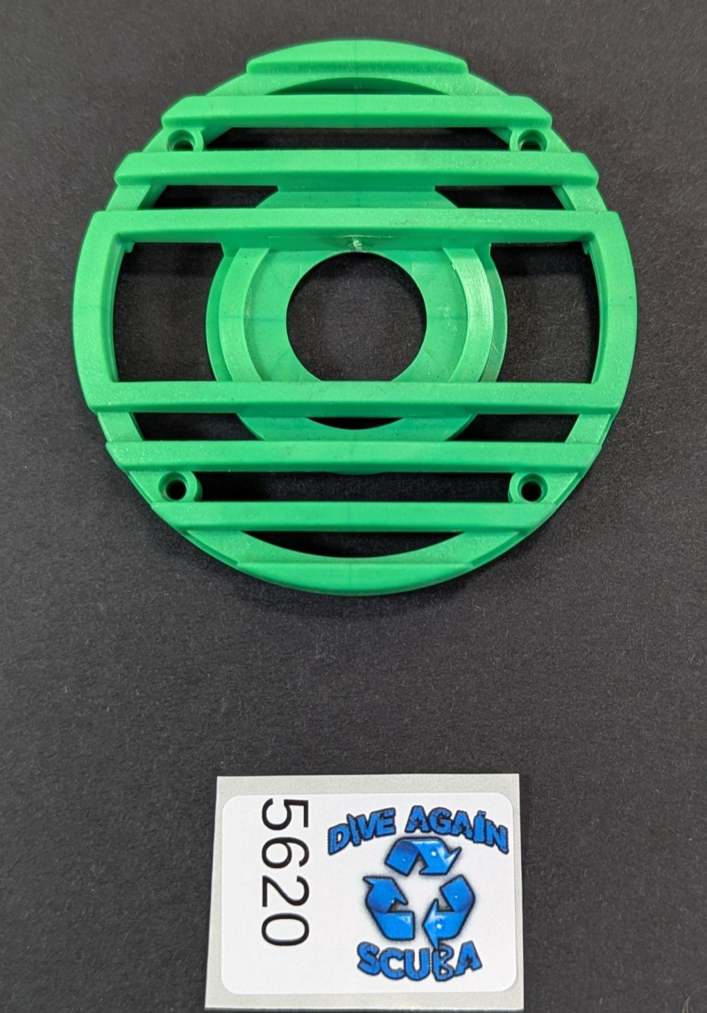 Poseidon Jetstream Green Front Cover 2nd Stage Regulator Scuba Dive 2707-500