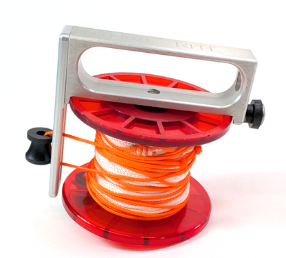 Dive Rite Sidewinder Cave Tec Wreck Scuba Diving Primary Reel holds 250ft line3