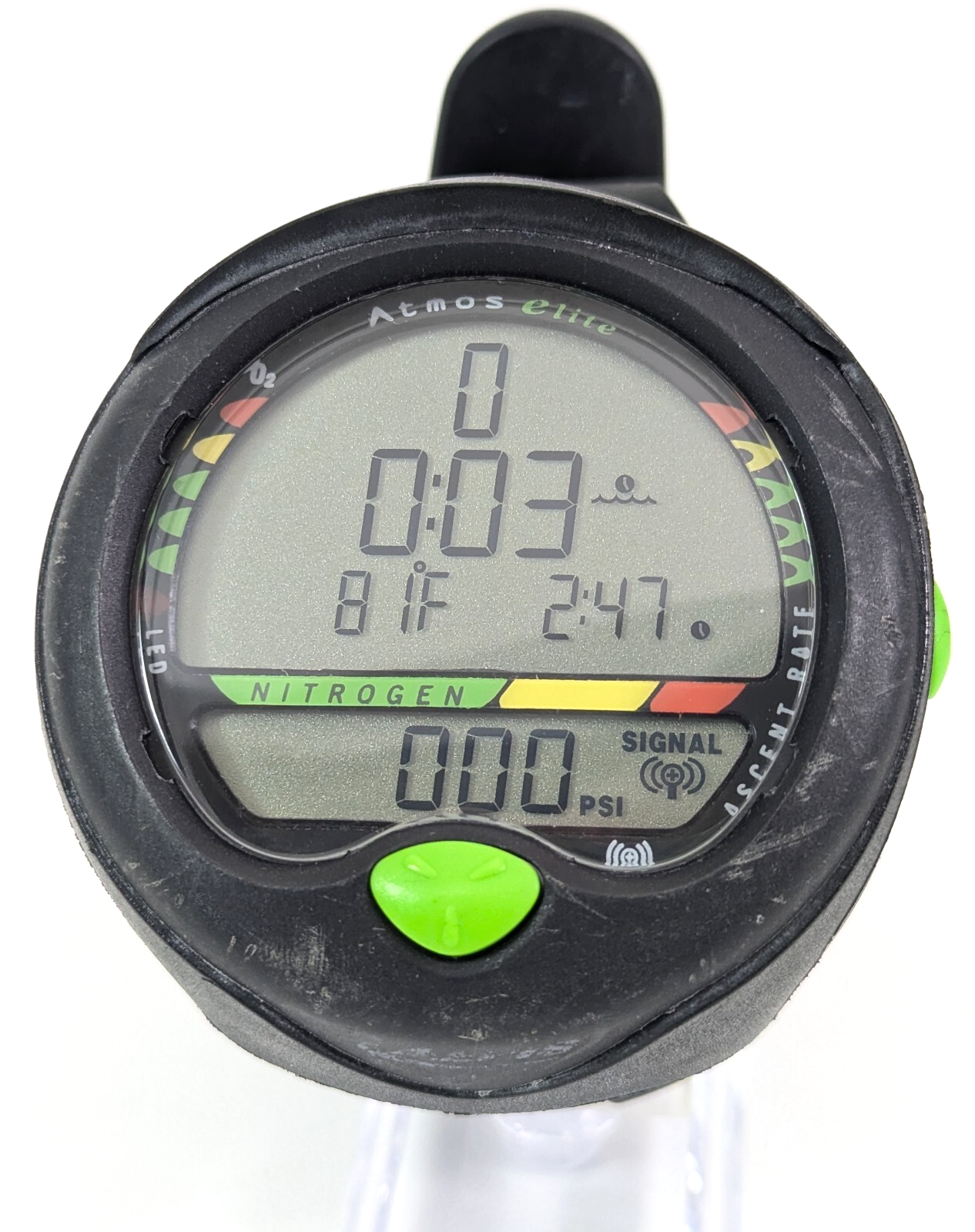 Aeris Atmos Elite Wrist Wireless Hoseless Air & Nitrox Scuba Dive Computer #54521