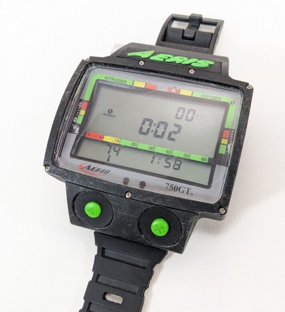 Aeris 750GT Wireless Hoseless Wrist Nitrox Scuba Dive Computer 750 GT Data Trans2