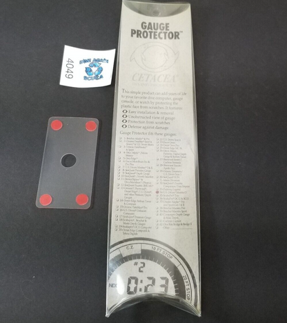 US Divers Monitor 3 Scuba Dive Computer Lens Guard Screen Protector U.S.1