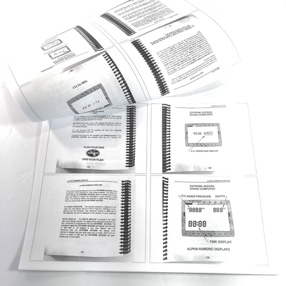 Dacor Extreme Access Scuba Dive Computer Printed Manual  206 Pages2