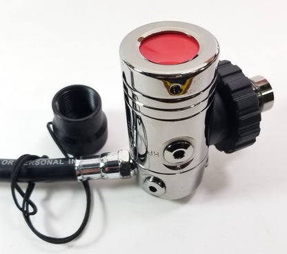 HOG D1, DIN Classic Scuba Regulator Set 1st Stage & Primary 2nd Stage Adjustable3
