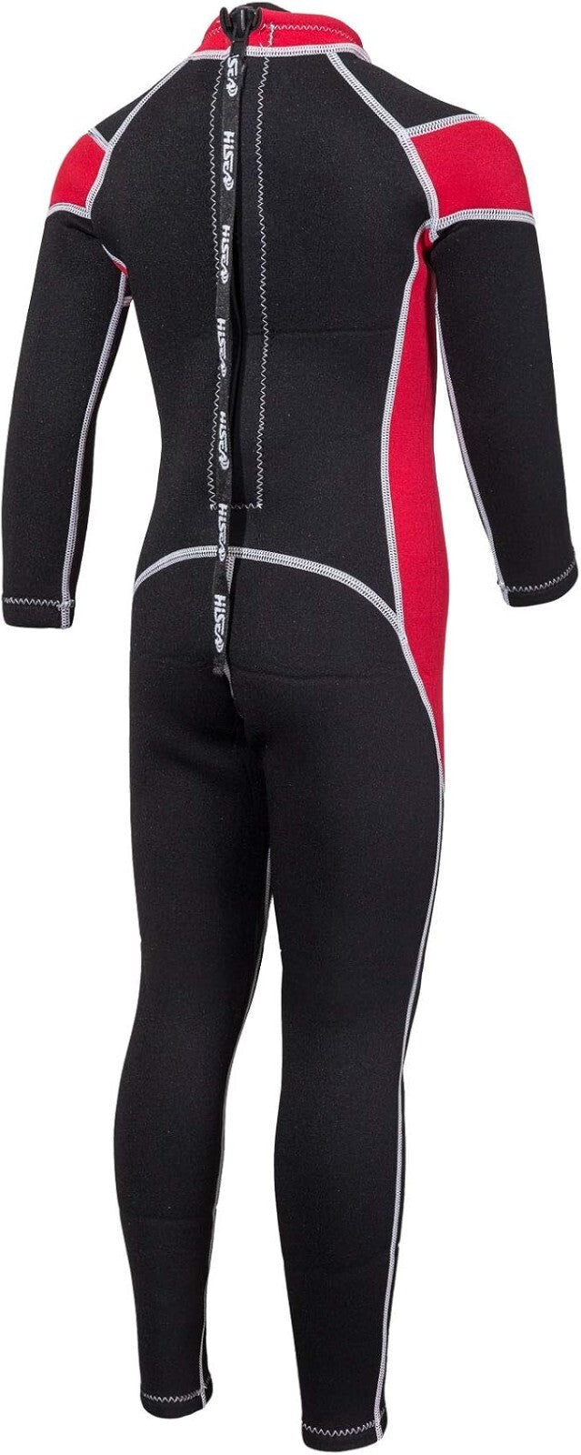 HiSea Full Red Kids Children's 2.5mm Wetsuit Scuba Dive Snorkel Size 4 Girl Boy4
