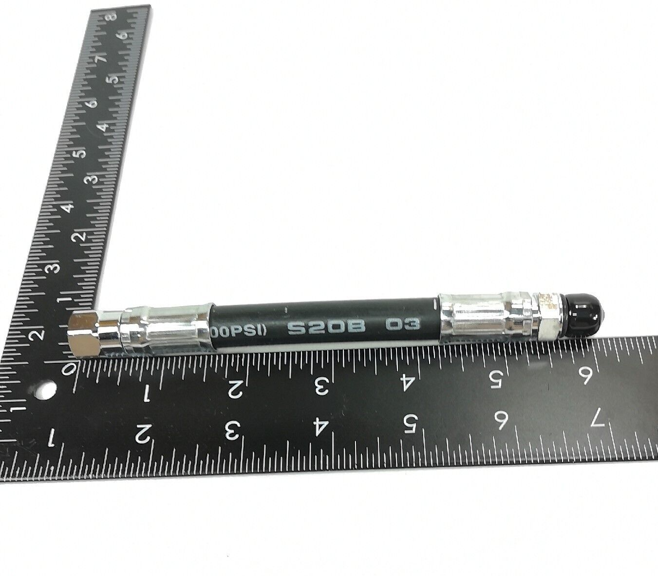 AQUATEC Scuba Dive 6" 15cm High Pressure HP Hose for Aeris Transmitter & SPG9