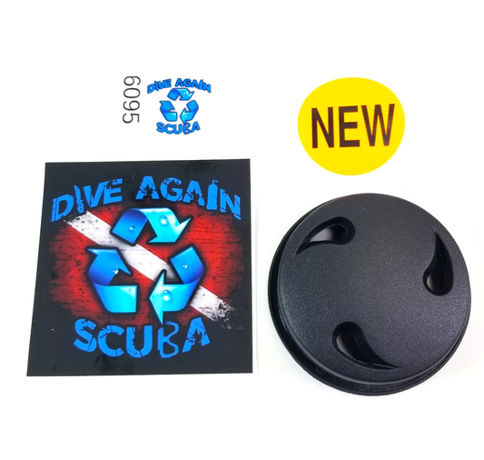 Dive Rite RG3 Diaphragm Purge Front Cover Button 2nd Stage Scuba Dive Regulator0