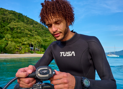 Tusa RS-681 Yoke Adjustable Regulator Set Scuba Diving 1st 2nd Stage R-600, S-816