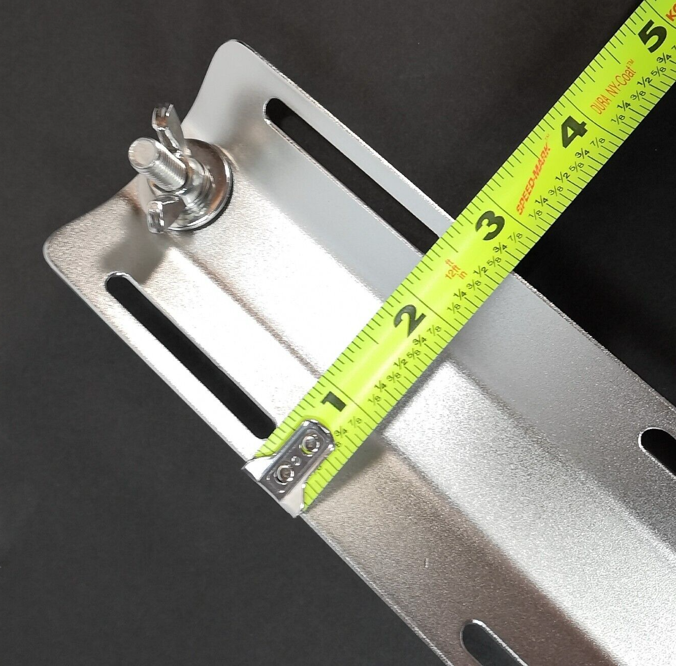 Stainless Steel Single Tank Adapter Scuba Tech Dive Backplate + Hardware 2mm BCD6