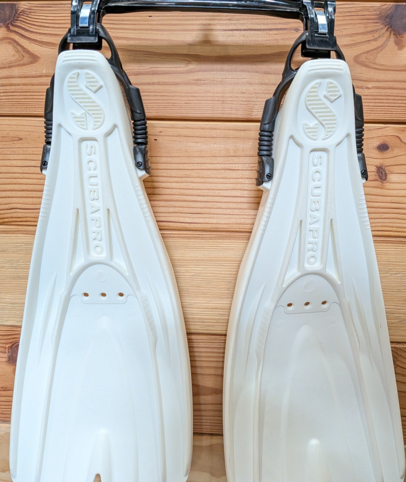 Scubapro Go Travel Open Heel Scuba Dive Snorkel Fins S XS White Small X Small4