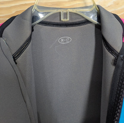 2 Piece Body Glove Farmer John Blue Pink Women's Full Wetsuit M 12 Scuba Dive6