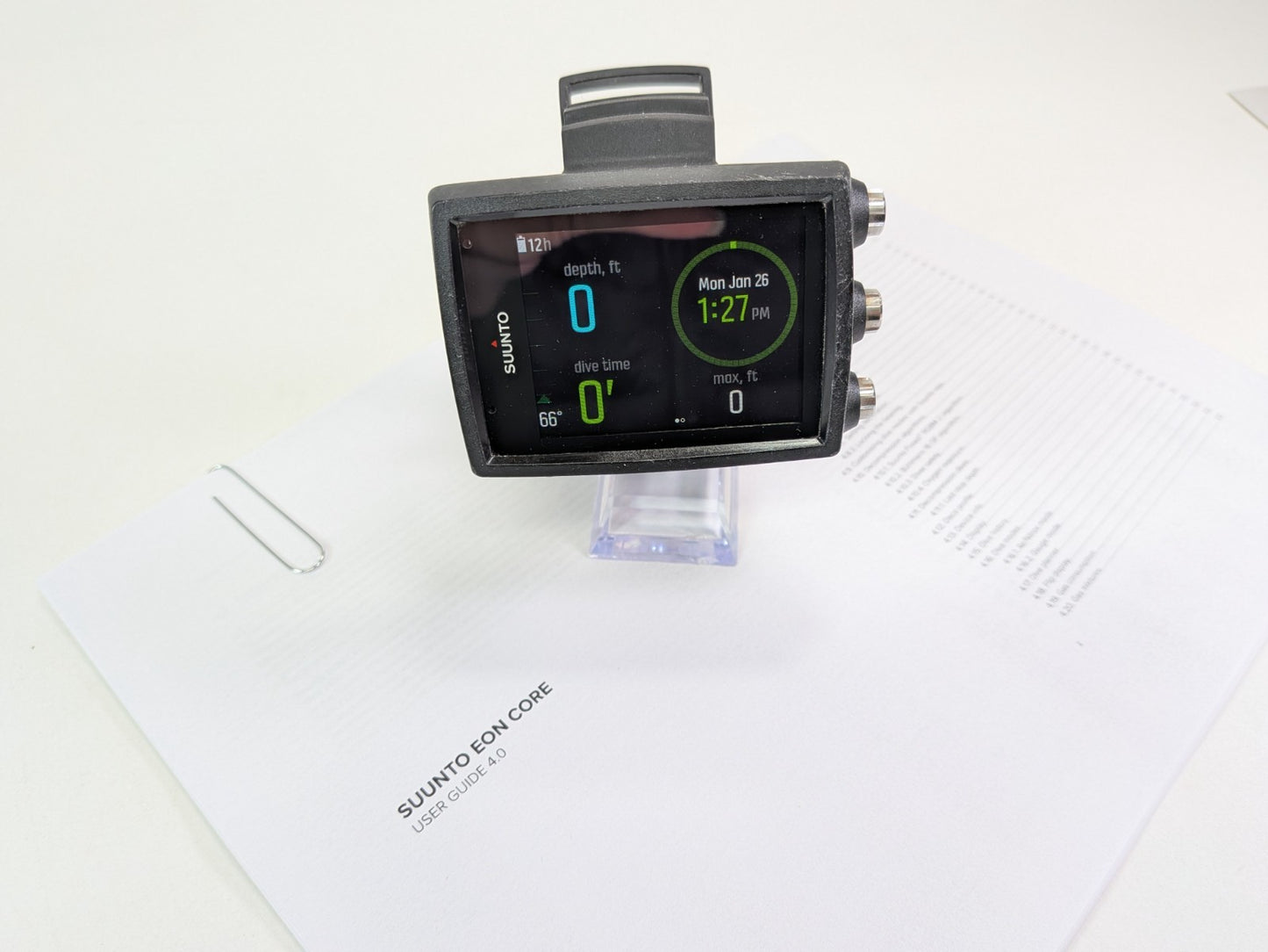 SUUNTO OLED Eon Core Scuba Dive Computer Wireless, Bluetooth, Digital Compass3