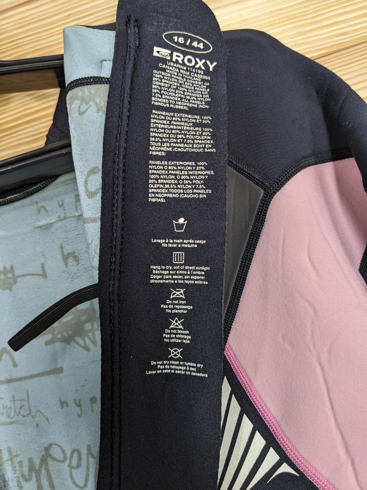 Roxy Syncro Hyperstretch Pink Women's Full Wetsuit Size 16 Scuba Dive 3mm, 2mm5