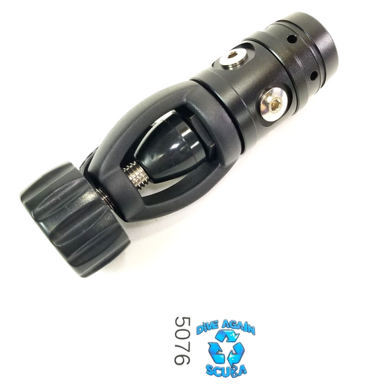 NEW Scuba 1st First Stage Dive Regulator Yoke 1x HP Port, 3x LP Ports Black 50760