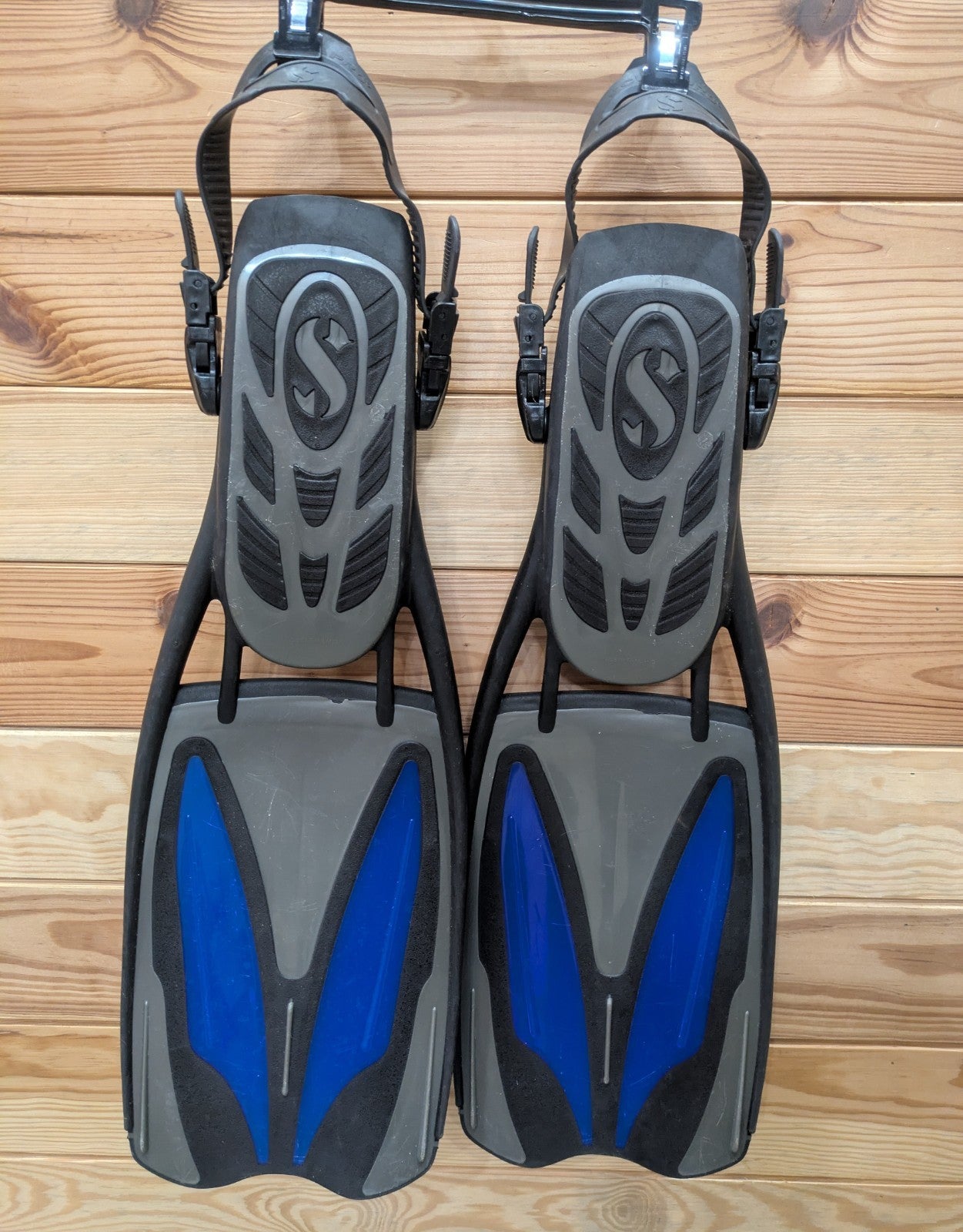 Scubapro Jet Sport Open Heel Scuba Dive Snorkel Fins Large 10 11 12 131