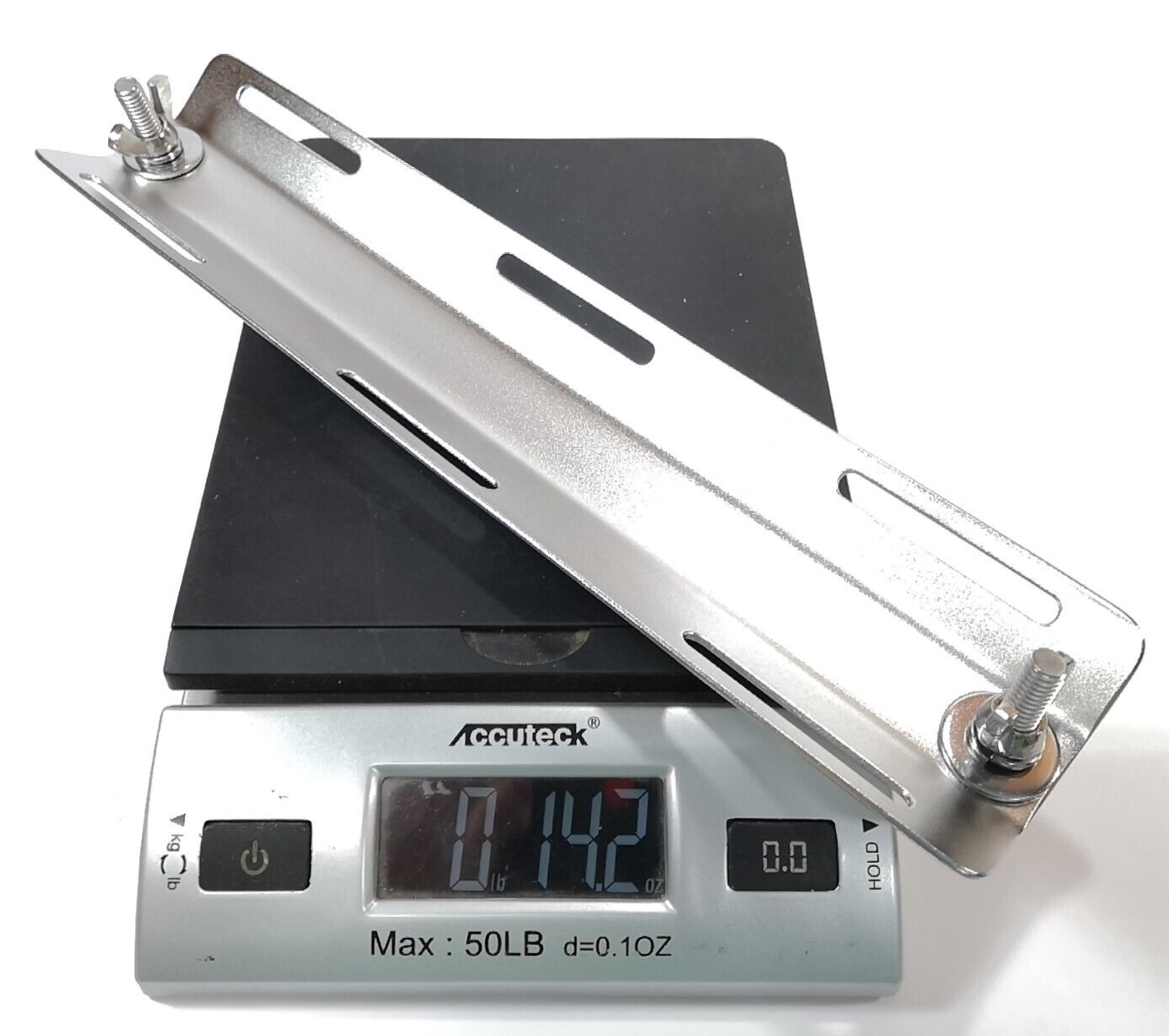 Stainless Steel Single Tank Adapter Scuba Tech Dive Backplate + Hardware 2mm BCD3