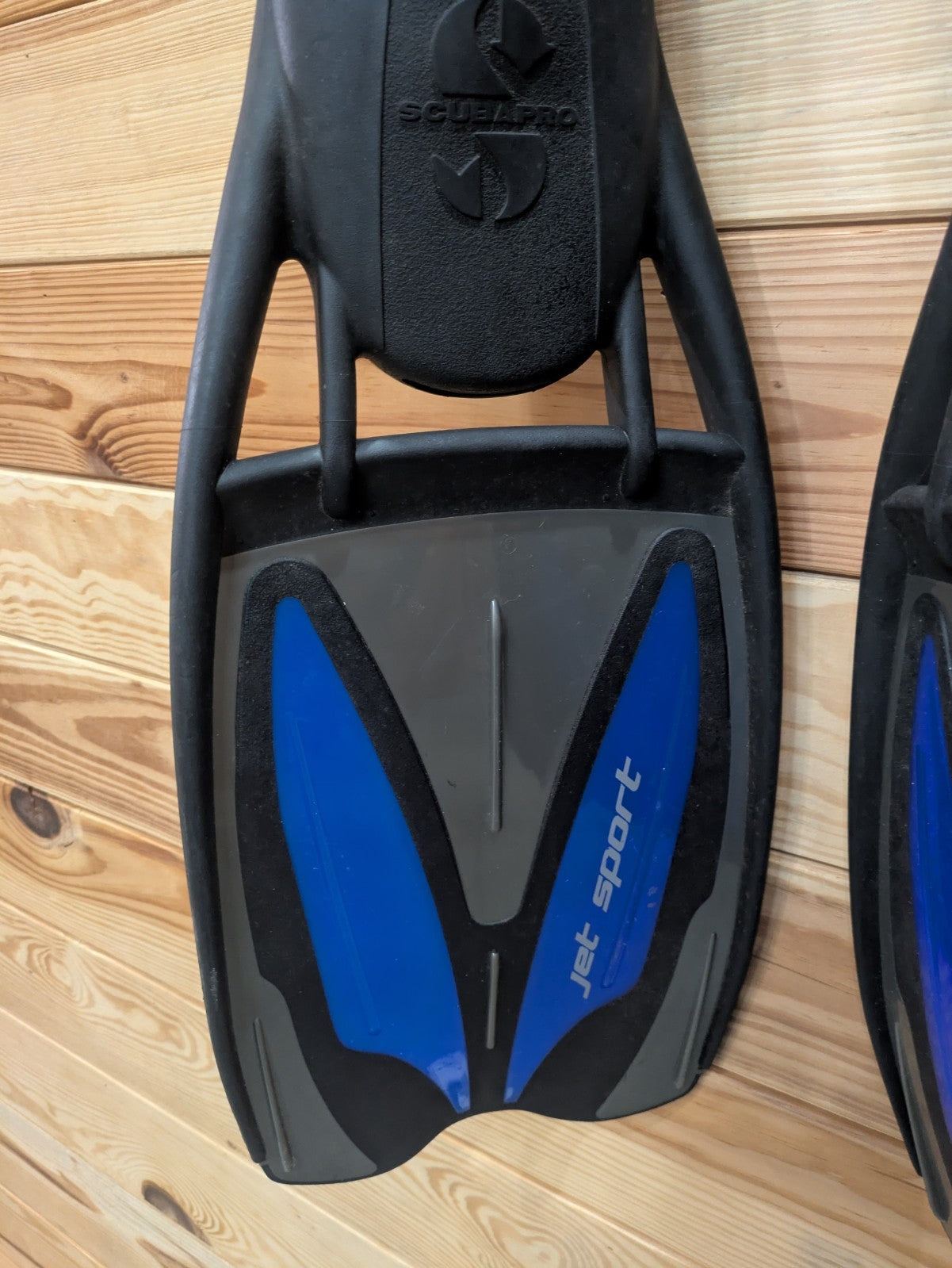 Scubapro Jet Sport Open Heel Scuba Dive Snorkel Fins Large 10 11 12 133