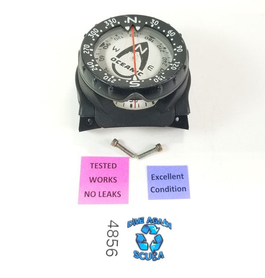 Oceanic Pro Plus 1, 2, 3, 4 Top Compass + Mount Scuba Dive Console Swiv Aeris