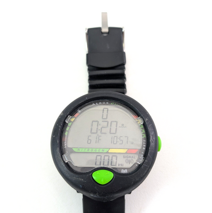 Aeris Atmos Elite Wrist Wireless Hoseless Nitrox Scuba Dive Computer + case 52261