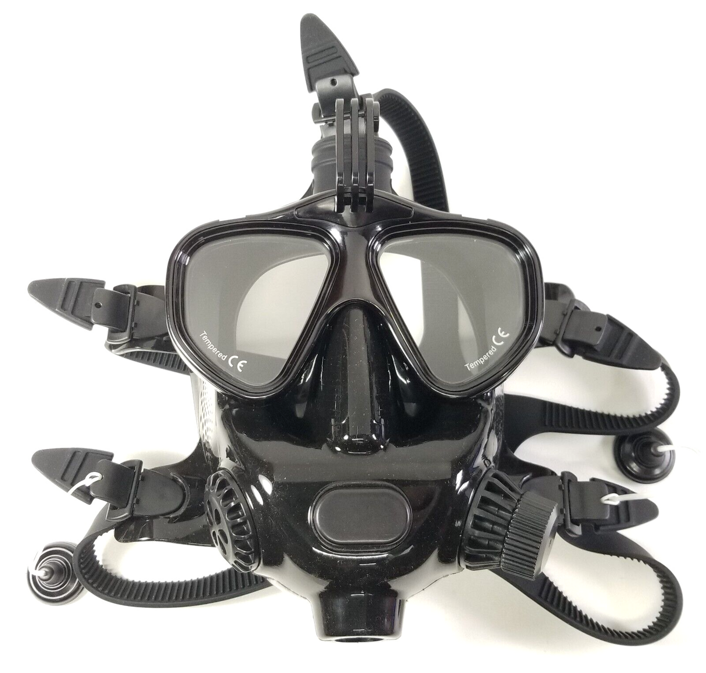 Full Face Scuba Dive Mask Fits Oceanic 2nd Stage Regulators Alpha Delta Zeo8
