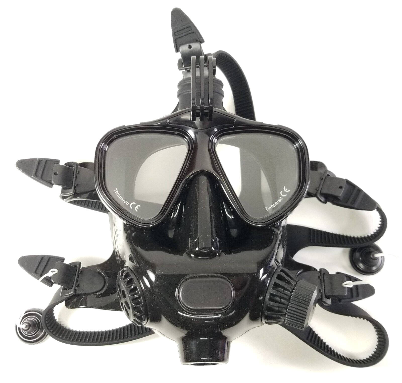 Full Face Scuba Dive Mask Fits Oceanic 2nd Stage Regulators Alpha Delta Zeo8
