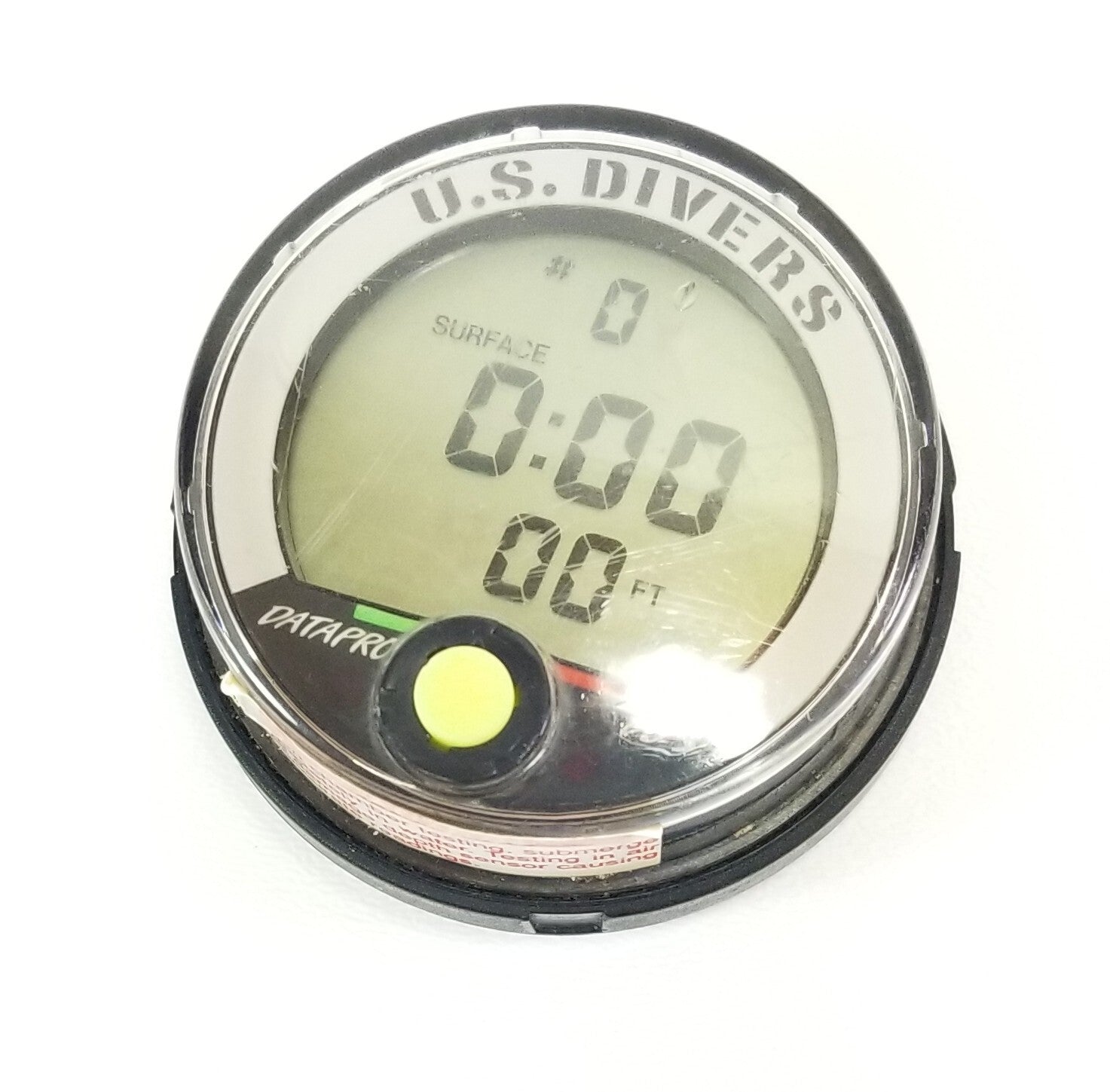 US Divers DATAPRO DS3 Digital Depth Gauge Scuba Computer Puck Bottom Timer2