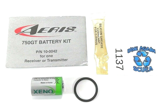 Aeris 750 GT Battery Kit Scuba Dive Computer Oceanic DataTrans Plus