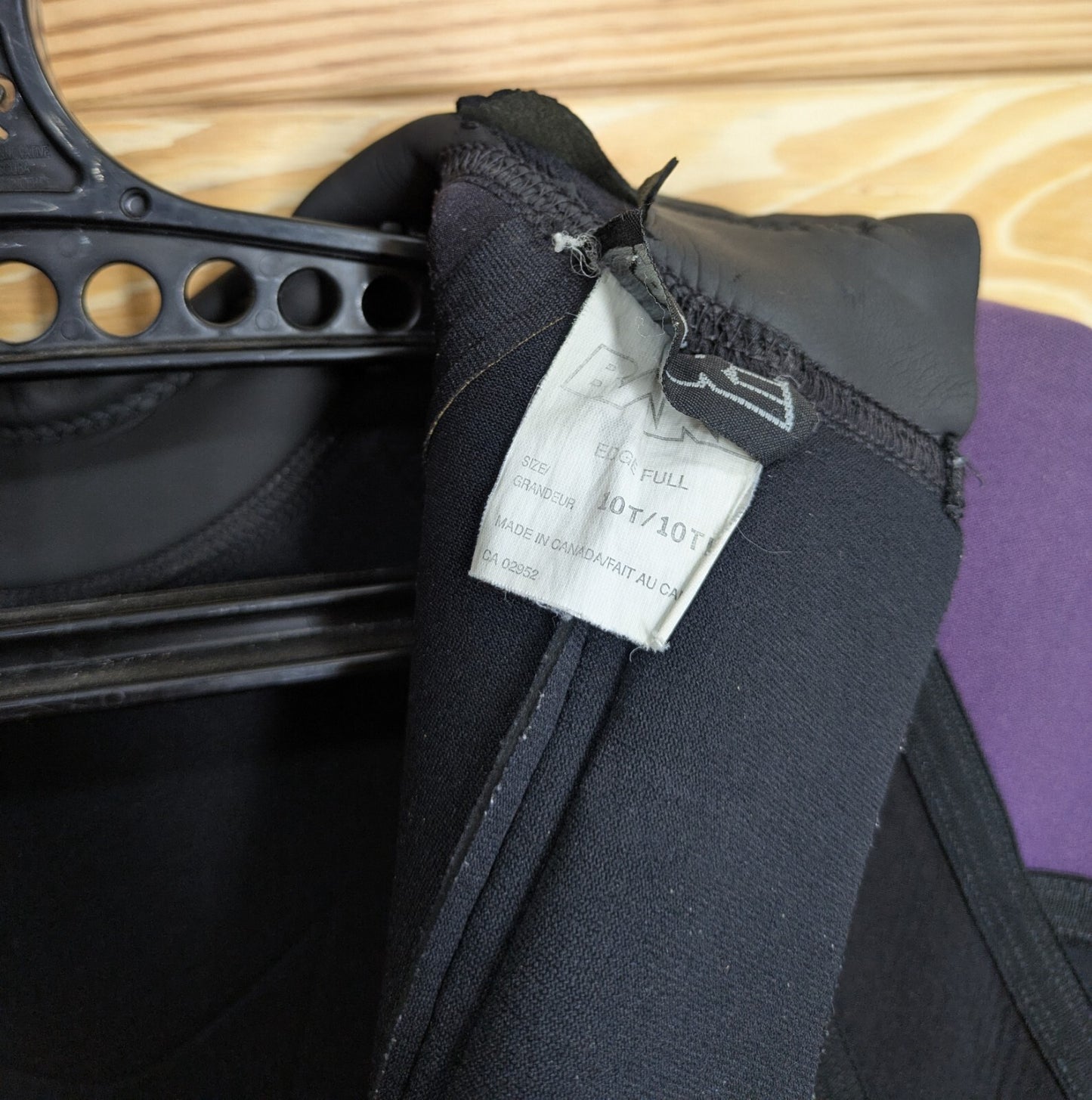 BARE Edge Purple / Gray Women's Full Wetsuit 10 T Scuba Dive Surf 4mm 3mm 2mm7