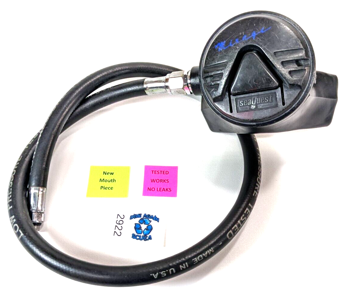SeaQuest Mirage Second 2nd Stage Regulator Scuba Dive (Octo) NEW Mouthpiece 29222