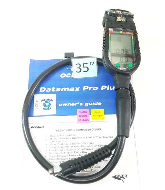 Oceanic Datamax Pro Plus SCUBA Dive Air Integrated Dive Computer Nitrox    #4824