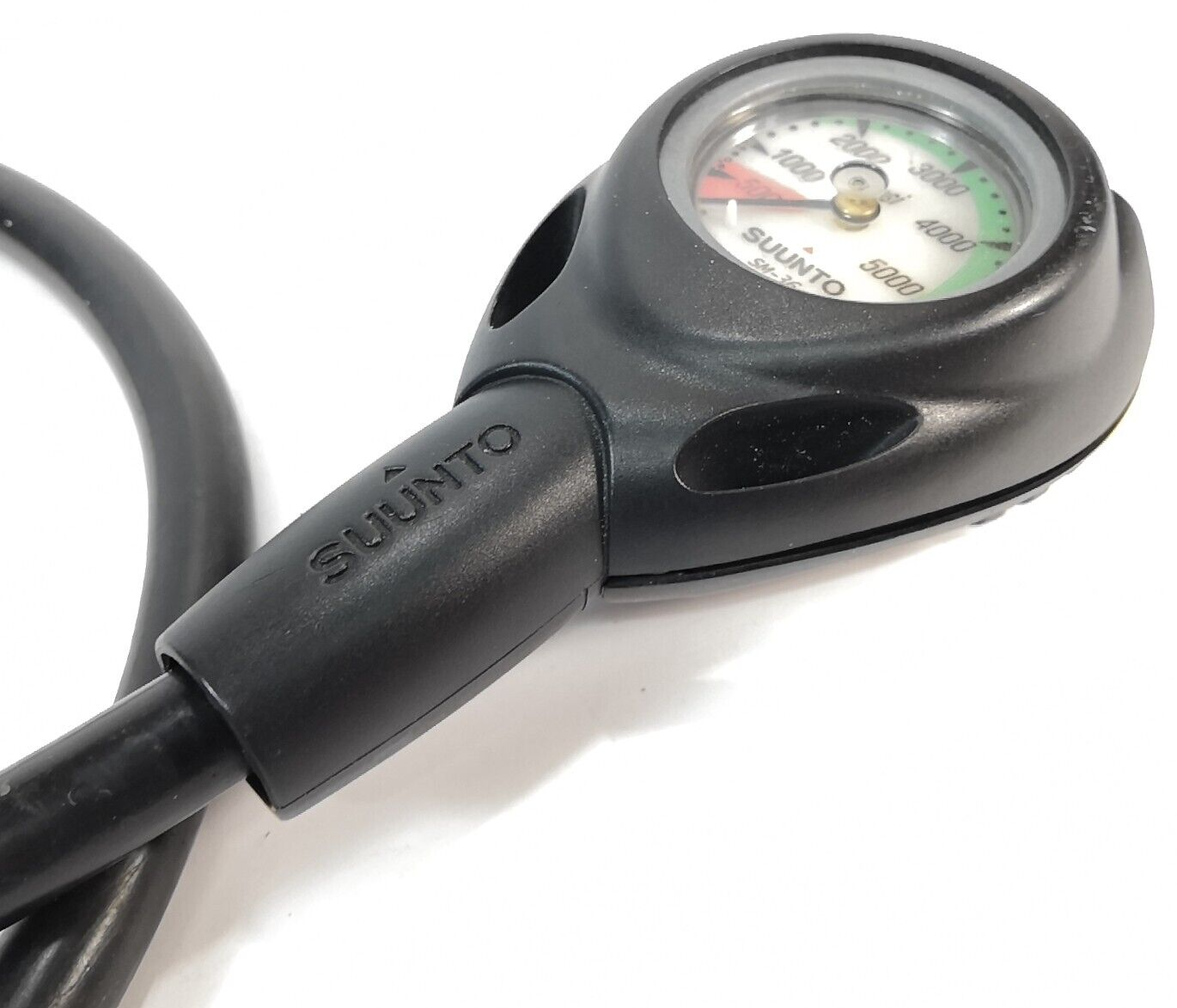Suunto SM-36 2in 5000 PSI SPG Submersible Pressure Gauge Scuba Dive w Boot #19397