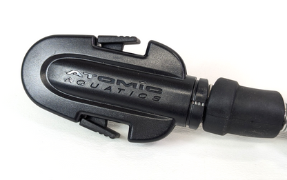 2 X Atomic Aquatics Split Fin Spring Straps Scuba Diving Fins EXCELLENT!   #55474