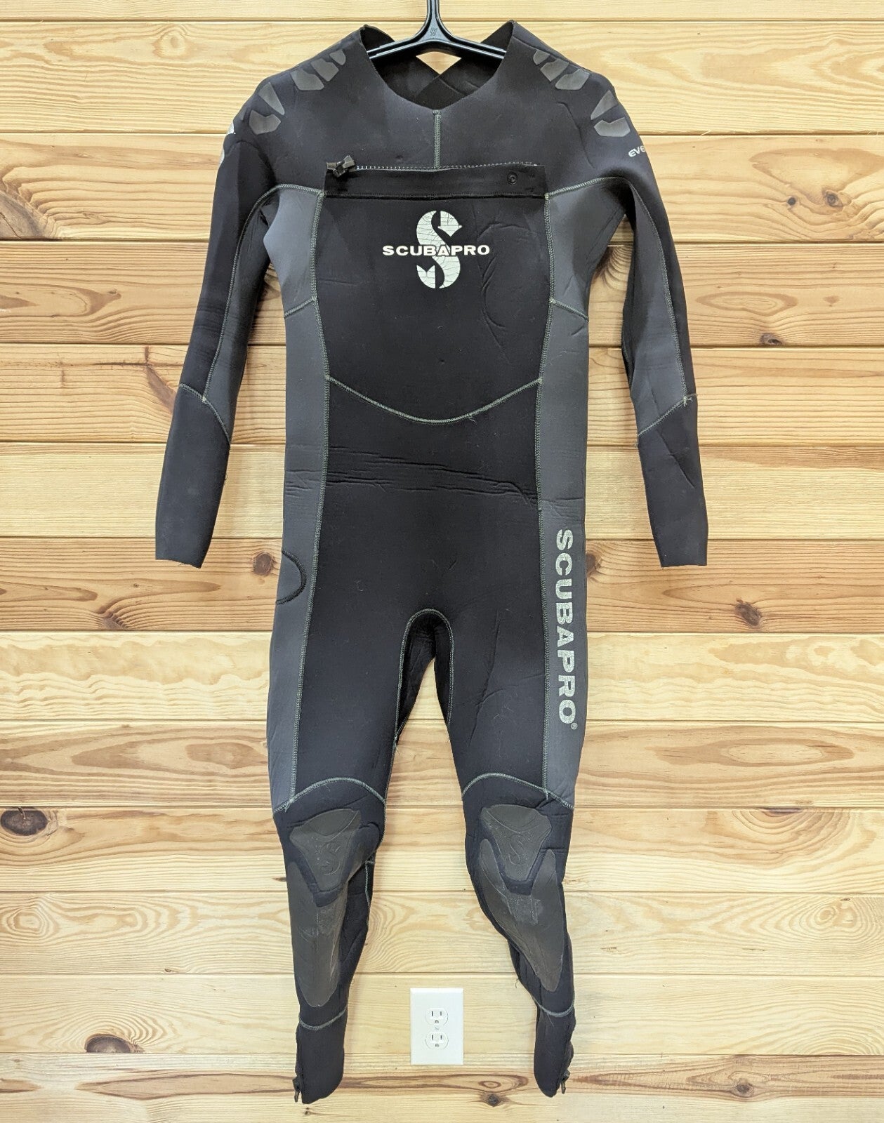 Scubapro Everflex CZip 5/4 Men's Full Wetsuit 5mm MT Medium Tall Scuba Dive Surf1
