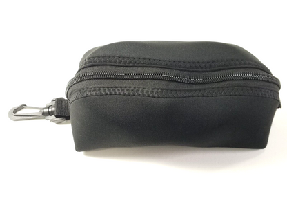 Compact Padded Soft Scuba Dive Snorkel Mask Zipper Case Pouch Neoprene with Clip4