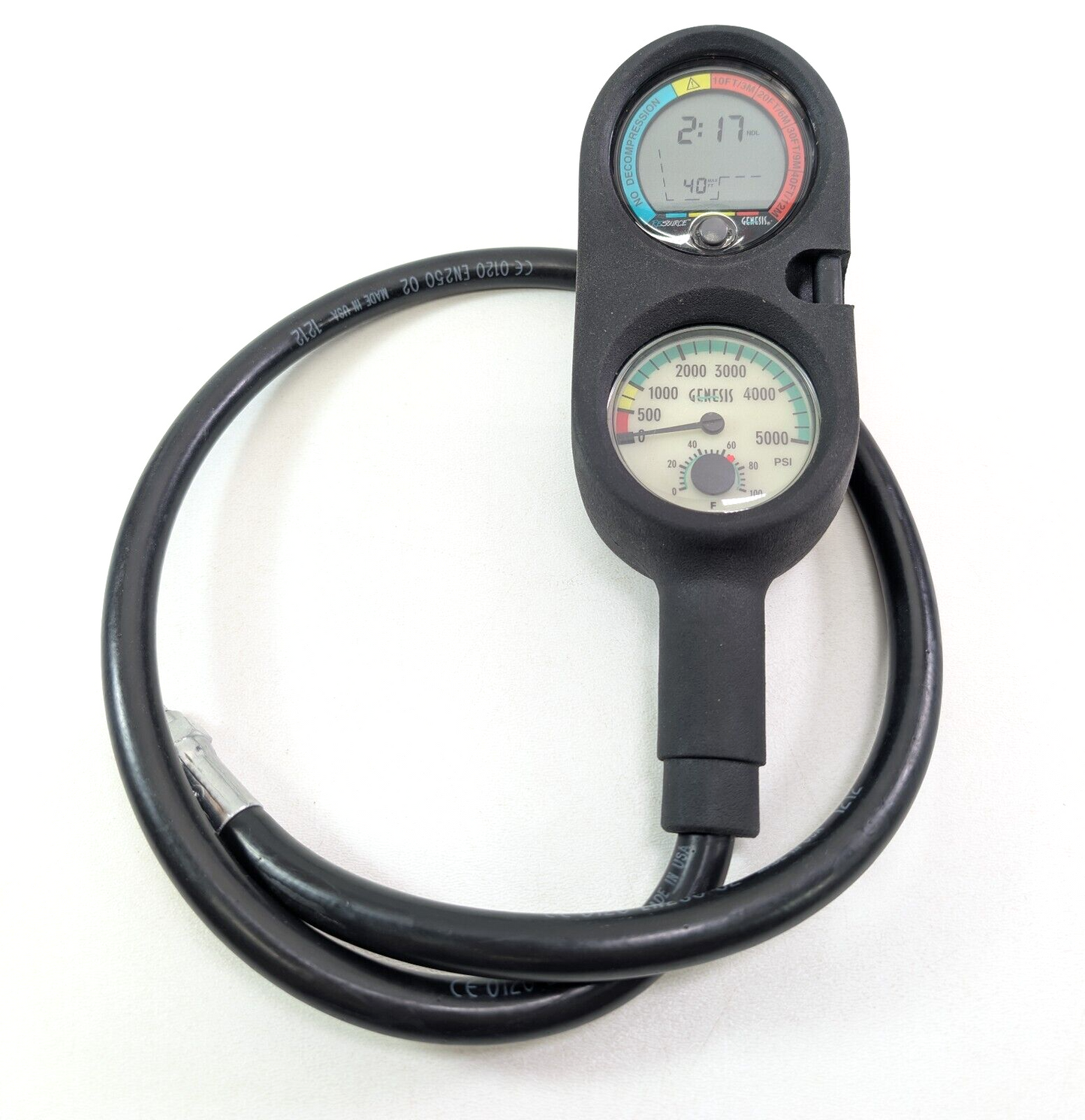 Genesis / Sherwood Resource 2 or 3 Gauge Scuba Dive Diving Computer Console SPG4