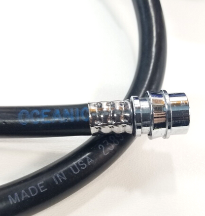 Oceanic Delta 2 Scuba Dive Regulator Set Yoke 1st Stage Adjustable Balanced 397310