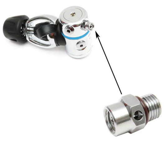 1st Stage Regulator OPV 180-200PSI Over Pressure Relief Valve Scuba Dive LP 3/8"0