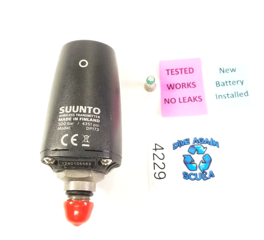 SUUNTO WIRELESS TANK PRESSURE TRANSMITTER Hoseless Scuba Dive Computer