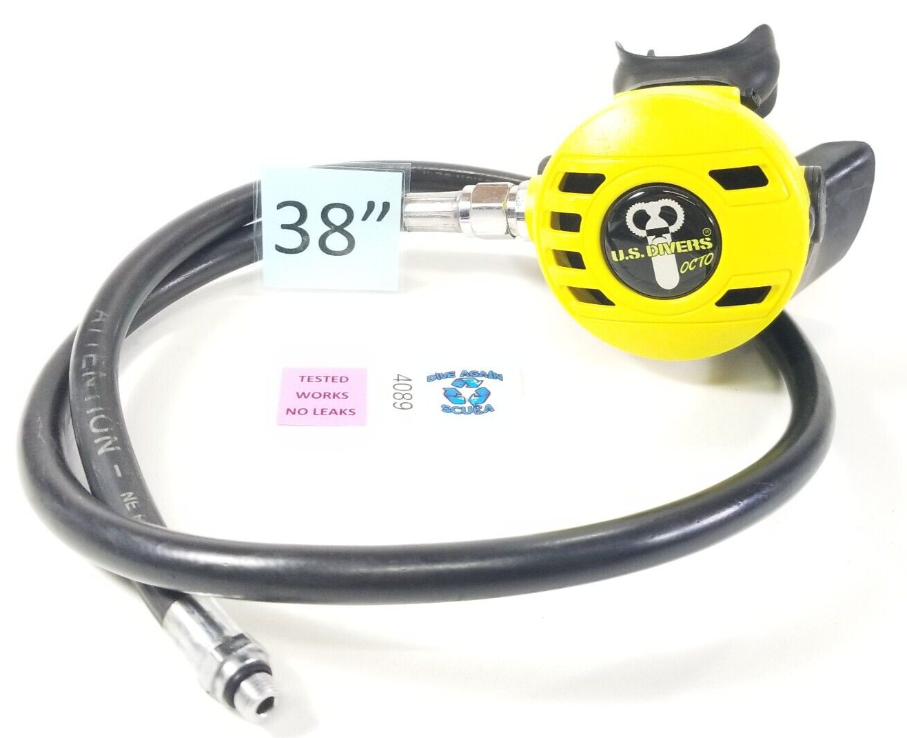 US Divers - Aqua Lung Conshelf Octo Octopus 2nd Stage Scuba Dive Regulator #40890